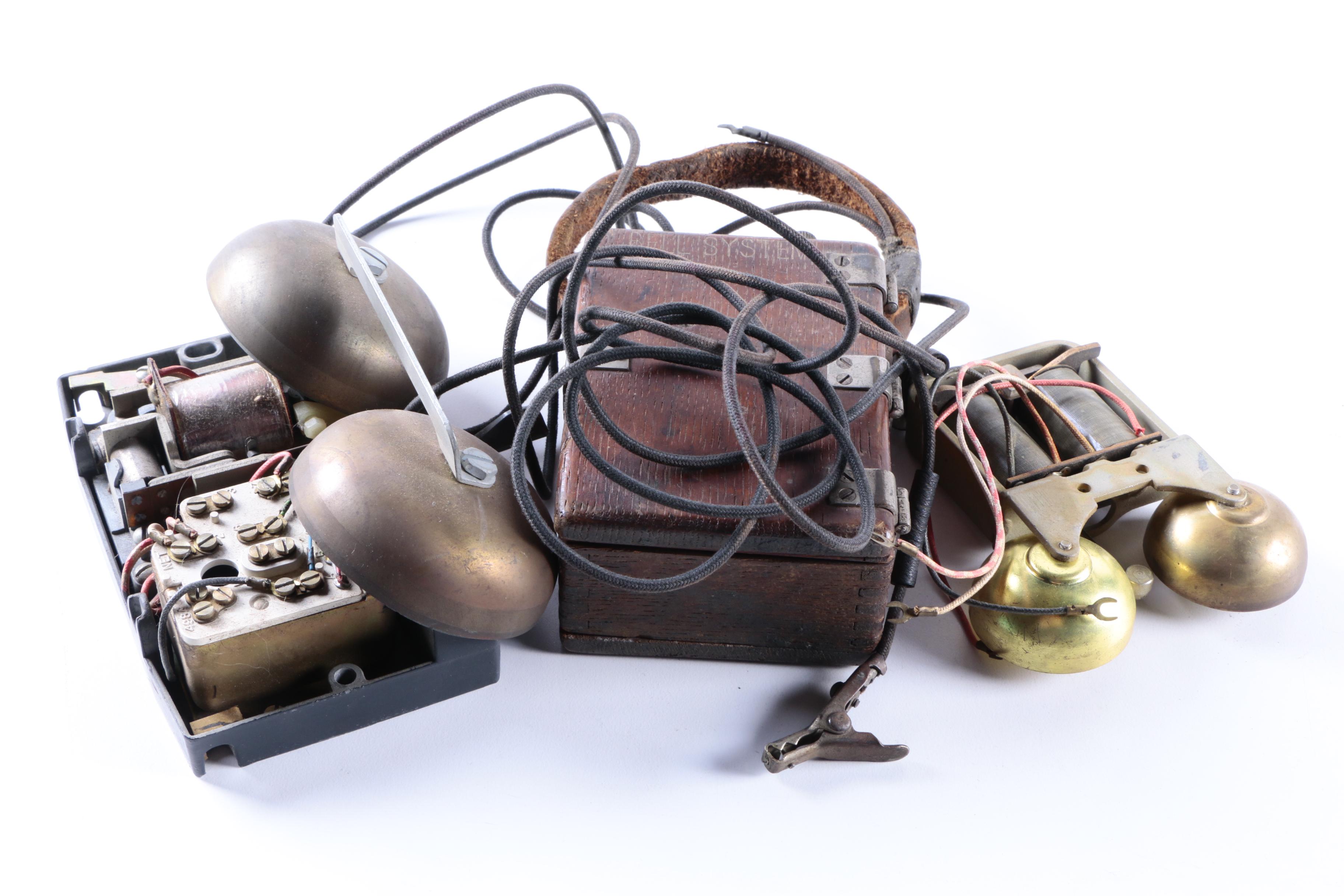 Commemorative Advertising Telephone with Assorted Telephone Parts