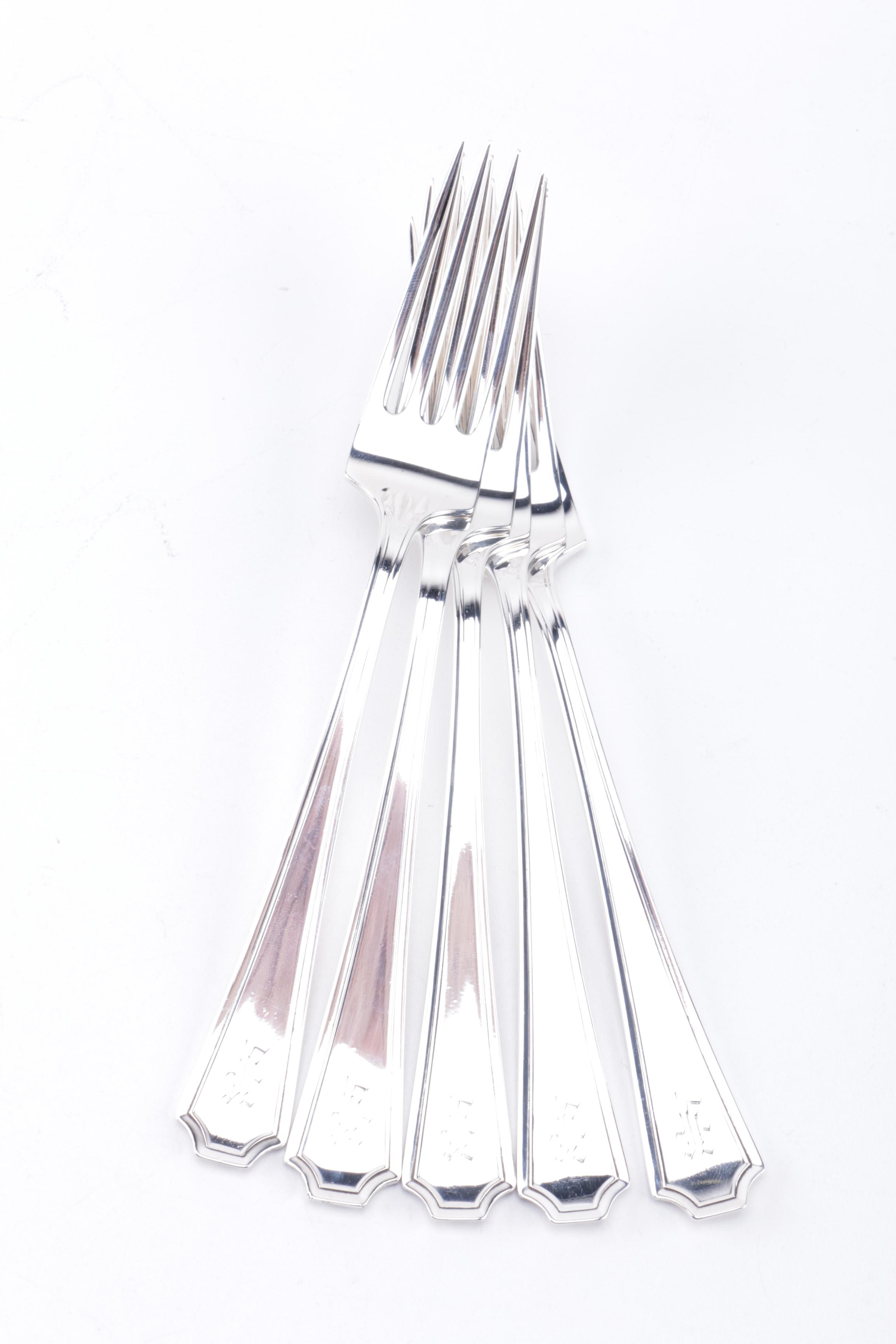 William B. Durgin Co. "Fairfax" Sterling Silver Flatware