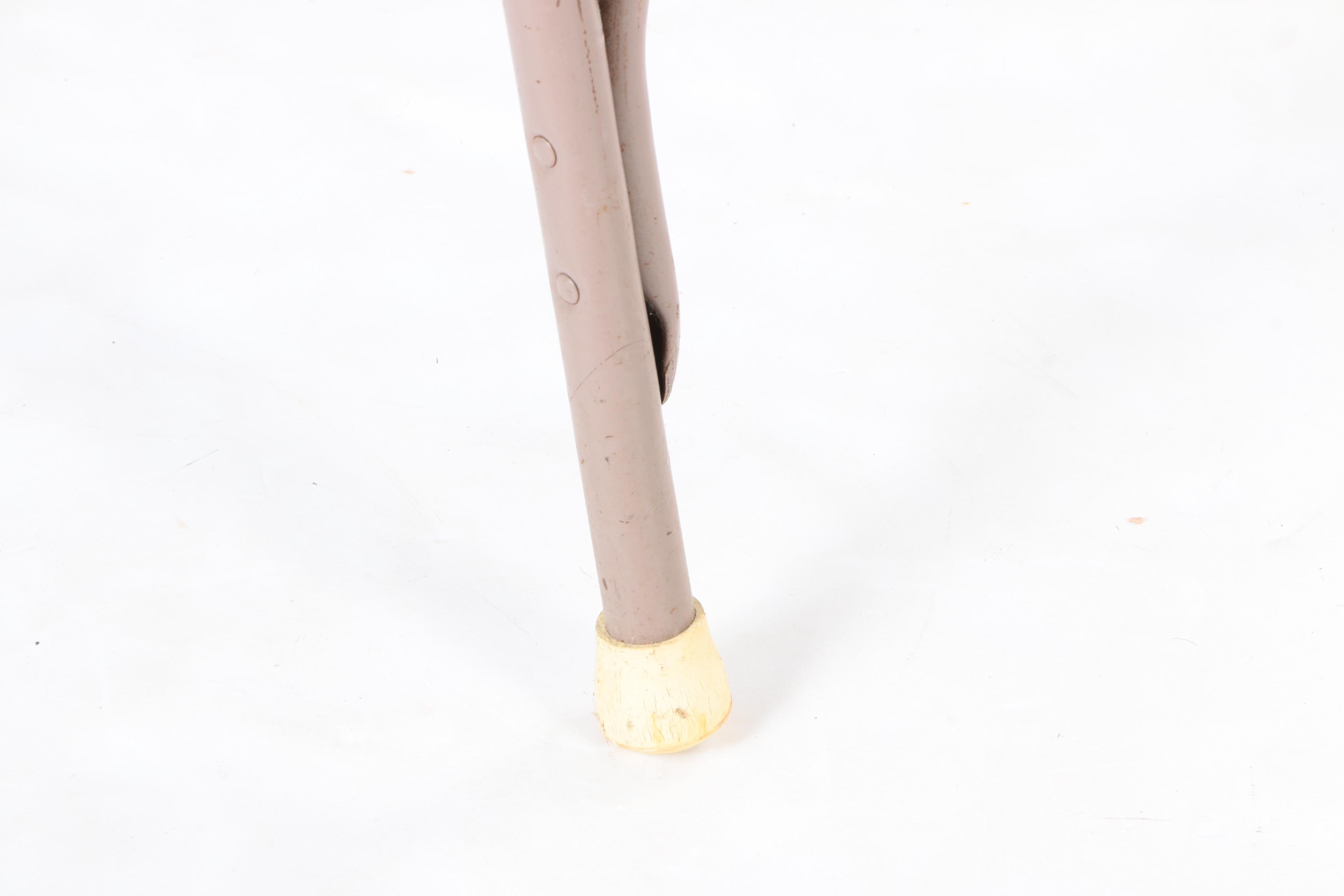 Six Metal Folding Chairs