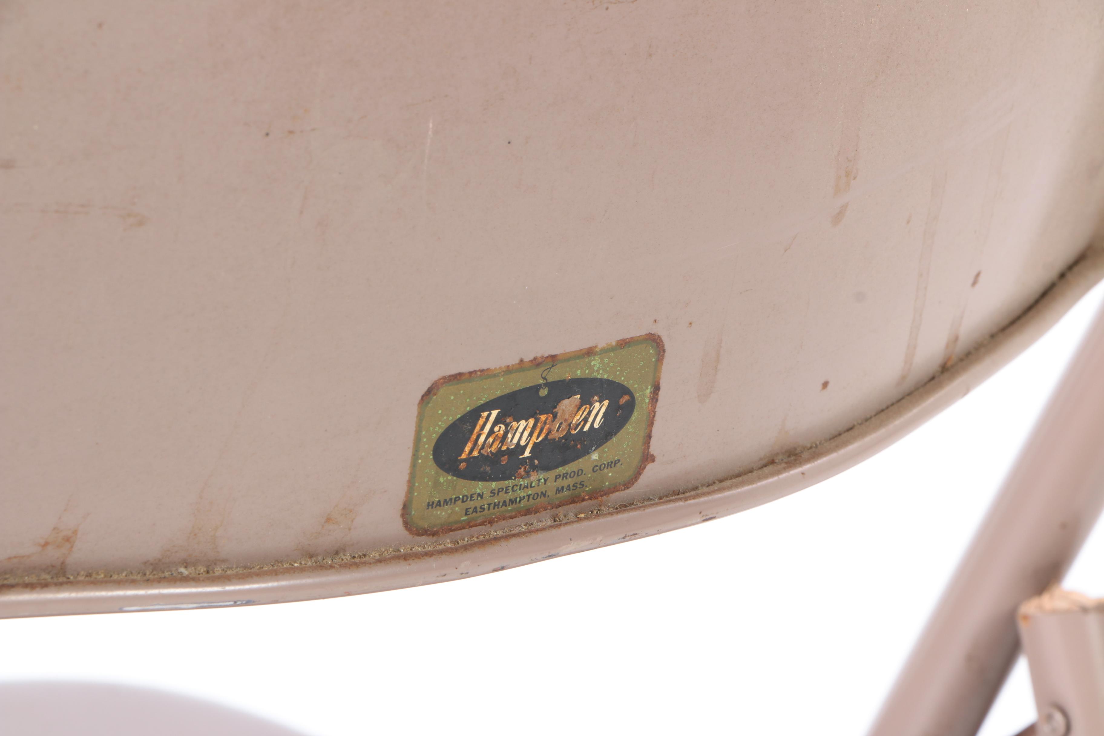 Six Metal Folding Chairs