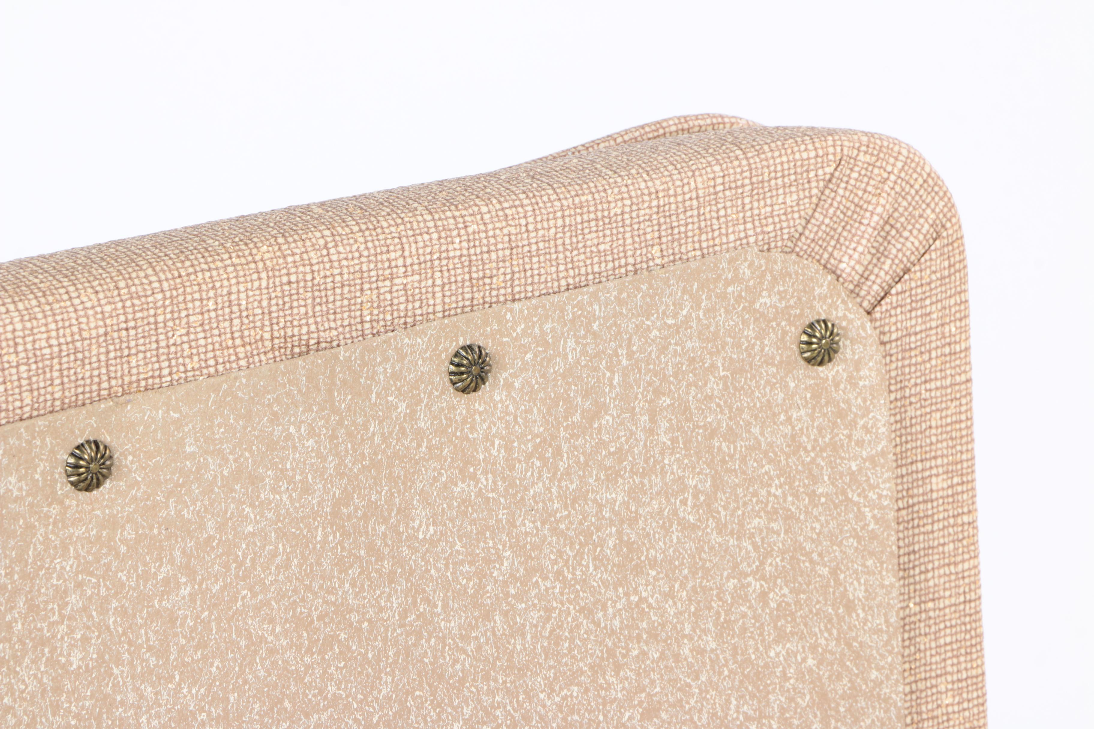 Vintage Mid Century Modern Singer Storage Ottoman and Sewing Supplies