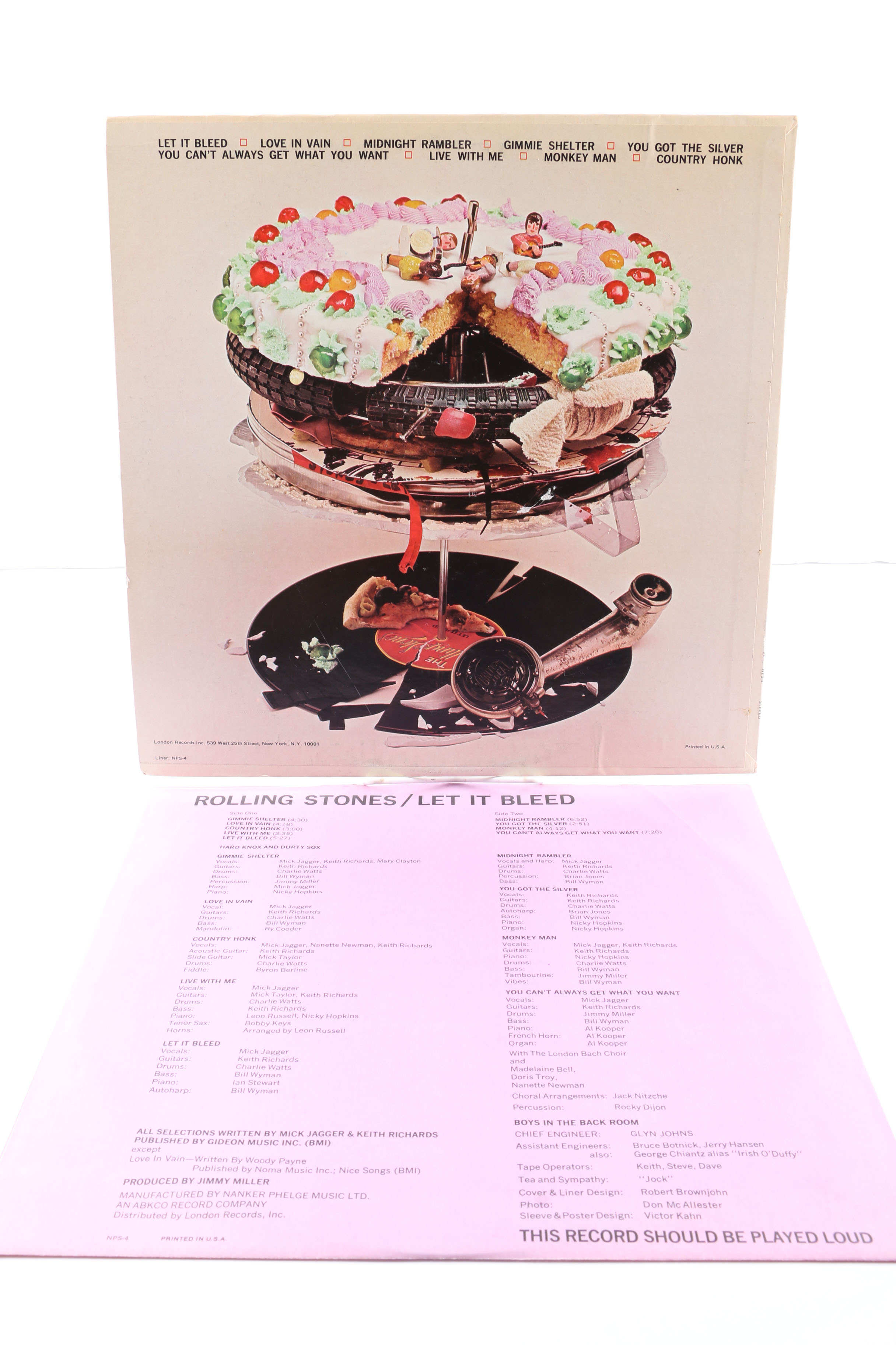 The Rolling Stones "Let It Bleed" Original US Pressing LP