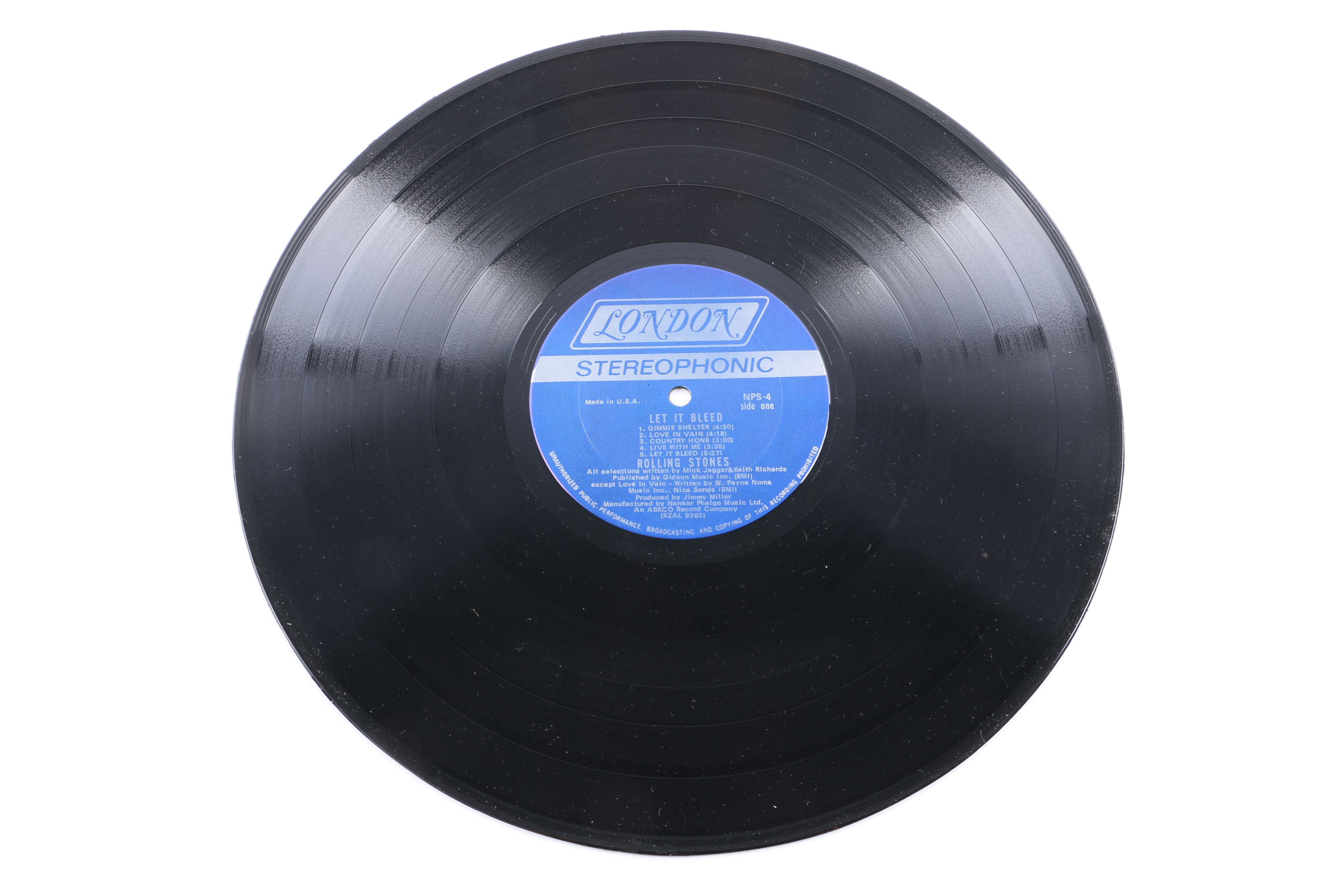 The Rolling Stones "Let It Bleed" Original US Pressing LP