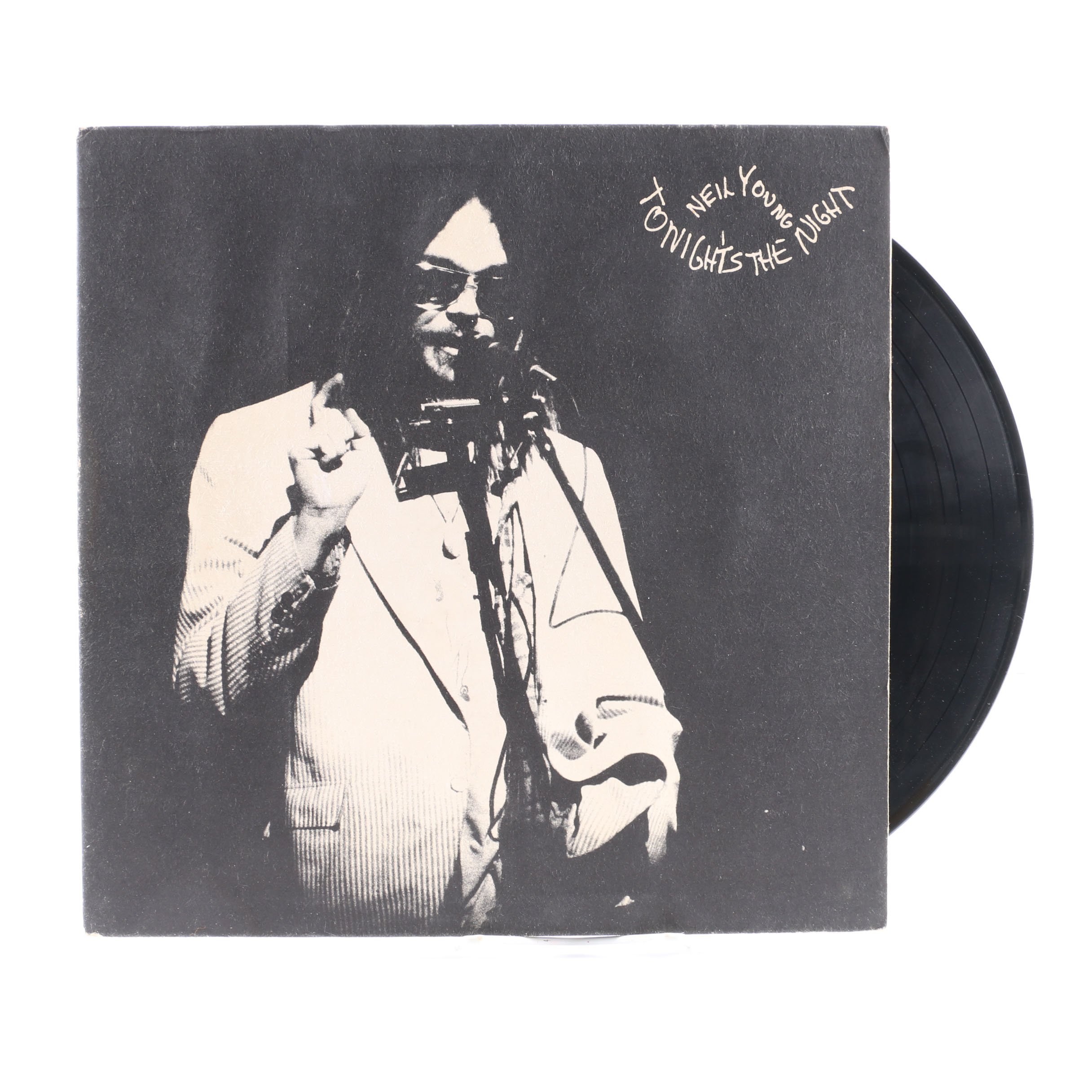 Neil Young "Tonight's The Night" Original US Pressing With Poster