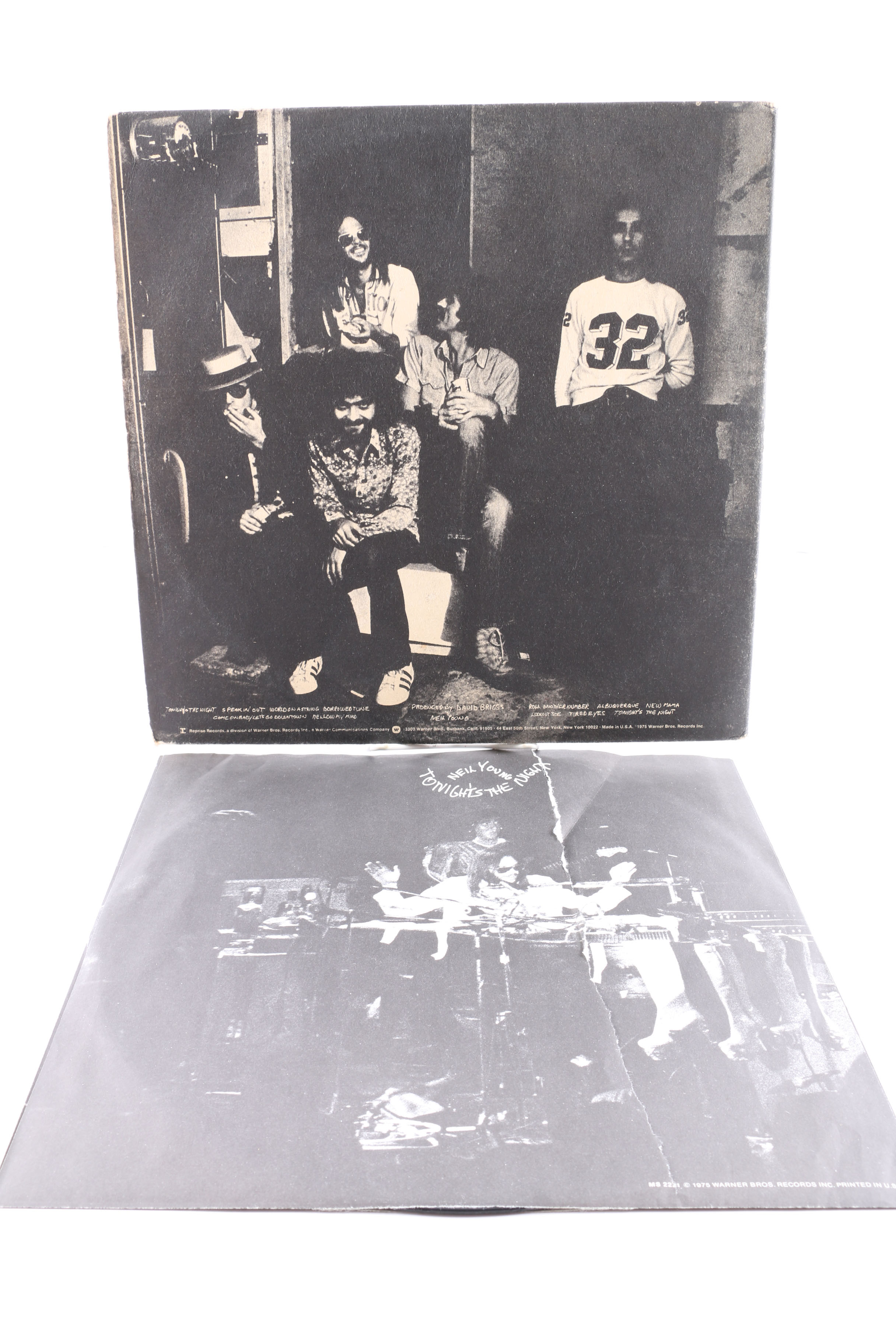 Neil Young "Tonight's The Night" Original US Pressing With Poster