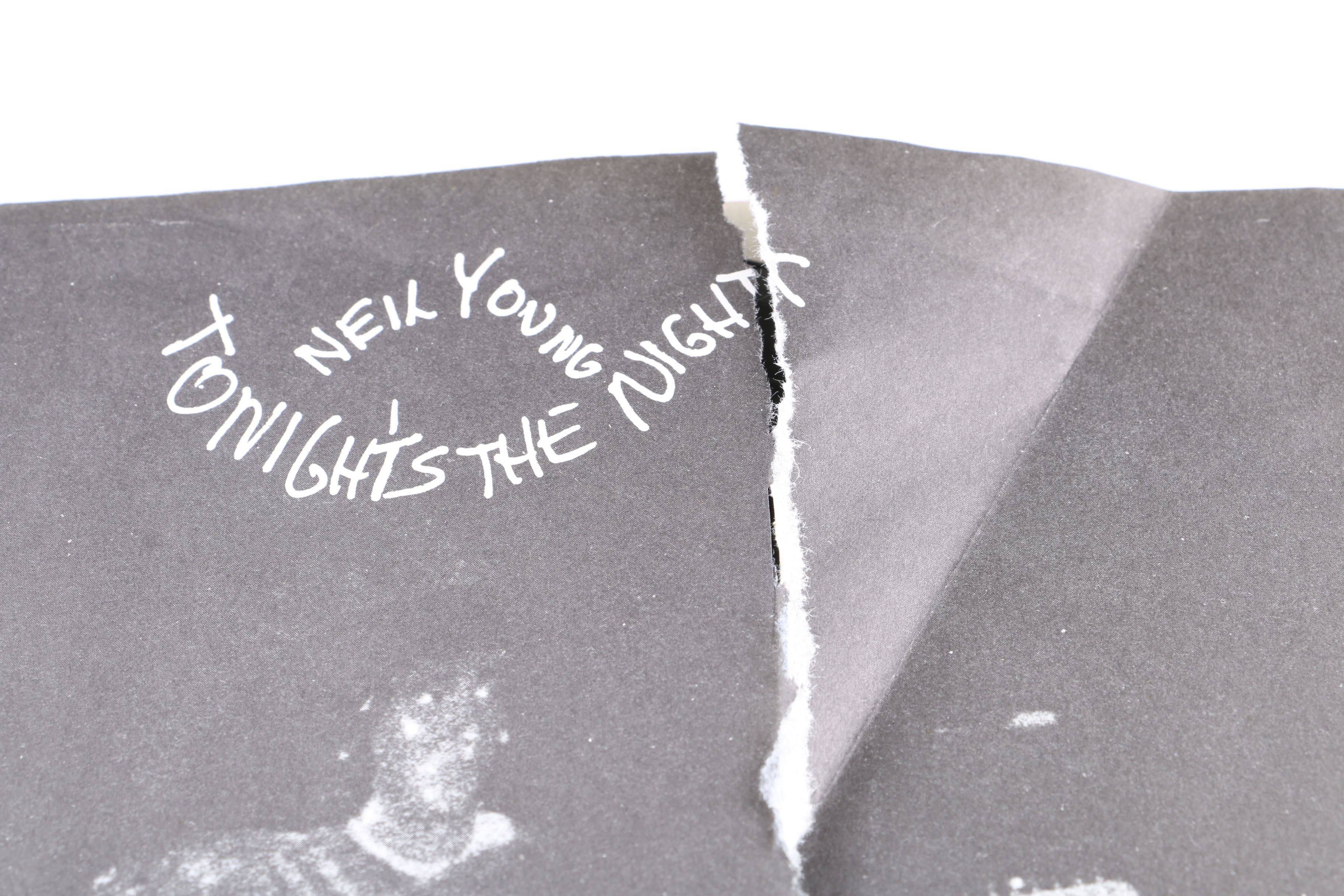 Neil Young "Tonight's The Night" Original US Pressing With Poster