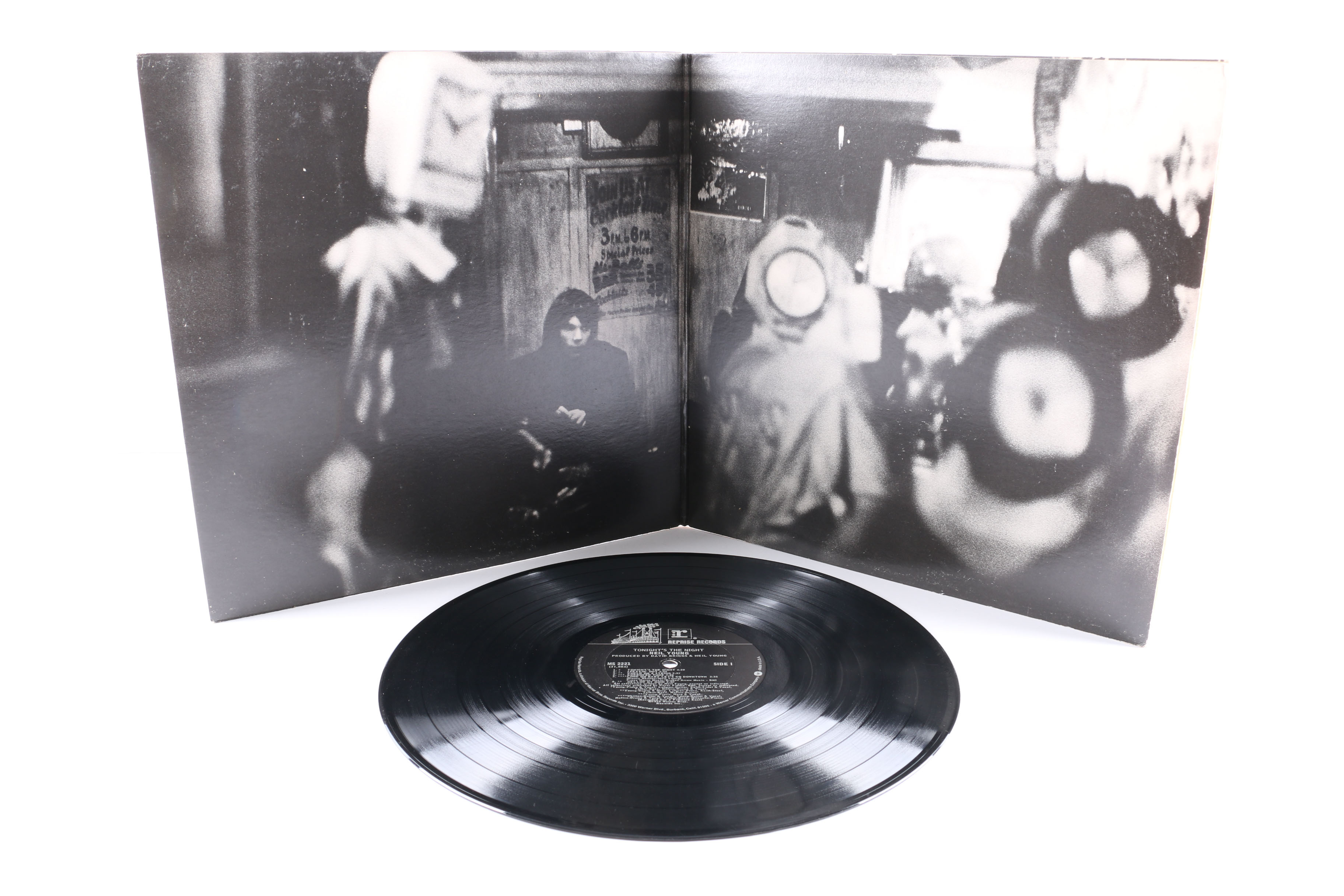 Neil Young "Tonight's The Night" Original US Pressing With Poster