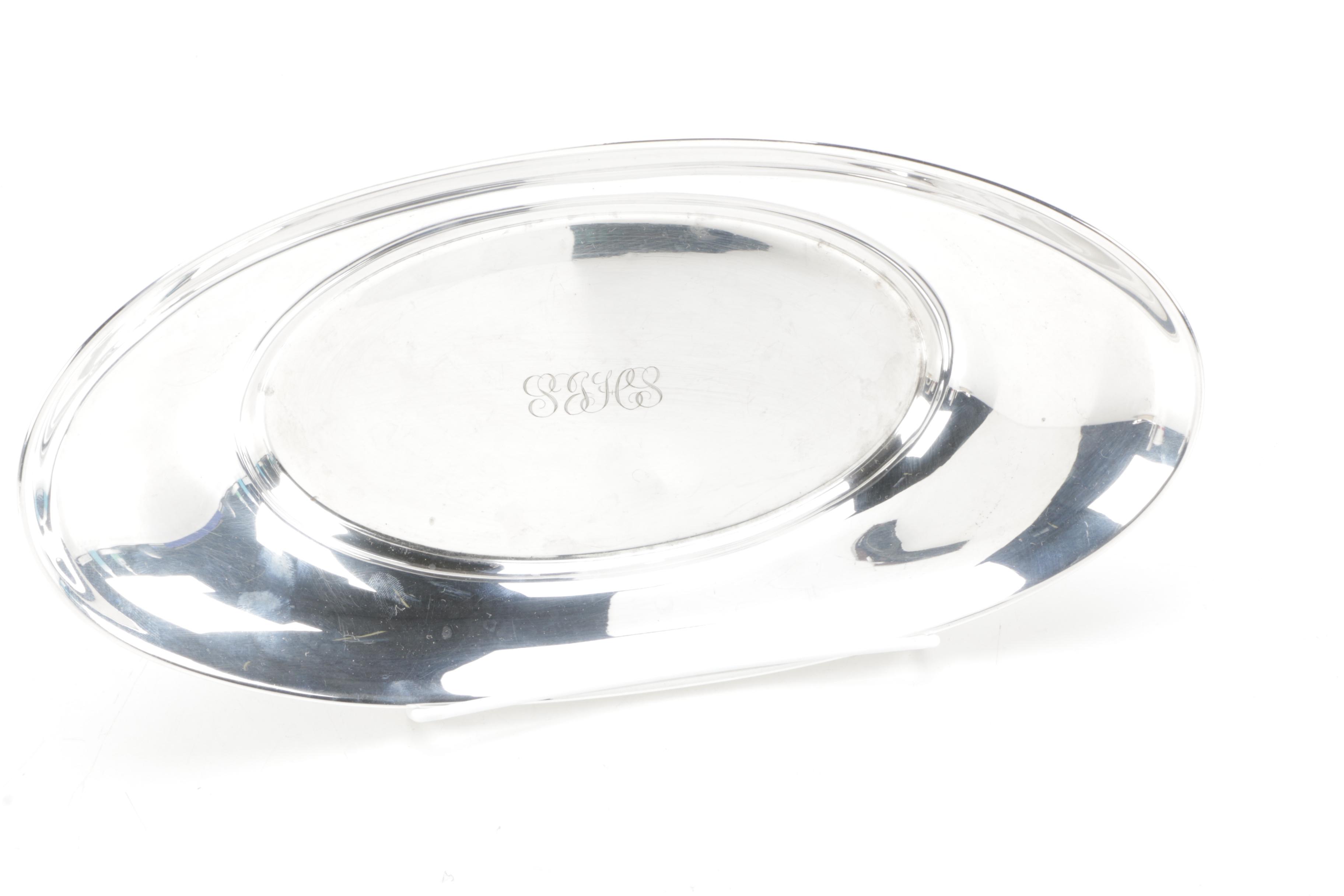 International Silver "Prelude" and Gorham Sterling Silver Dishes