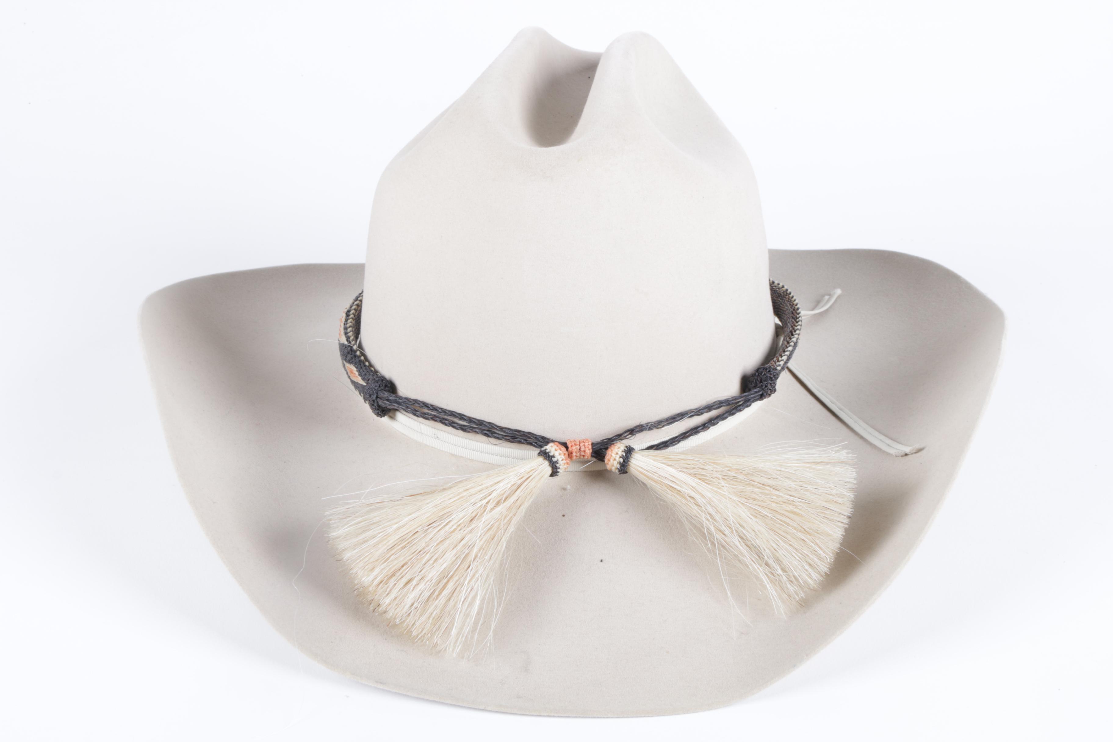 Women's Resistol 15X Beaver Felt Cowboy Hat with Hard Case