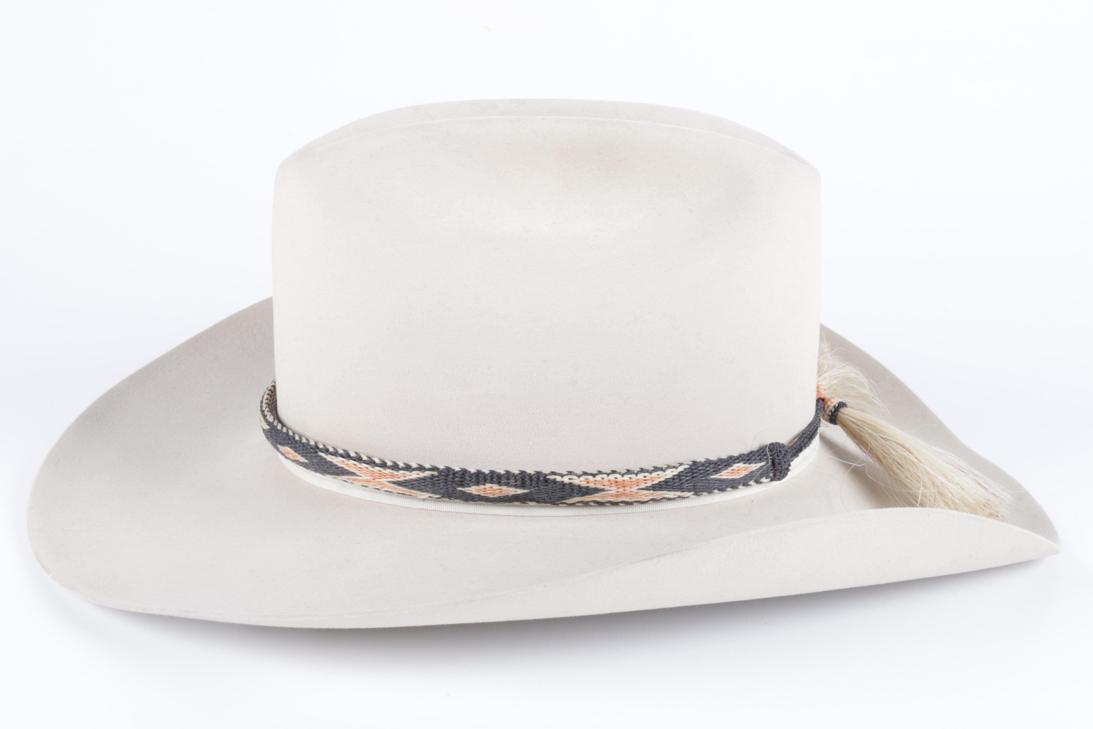 Women's Resistol 15X Beaver Felt Cowboy Hat with Hard Case