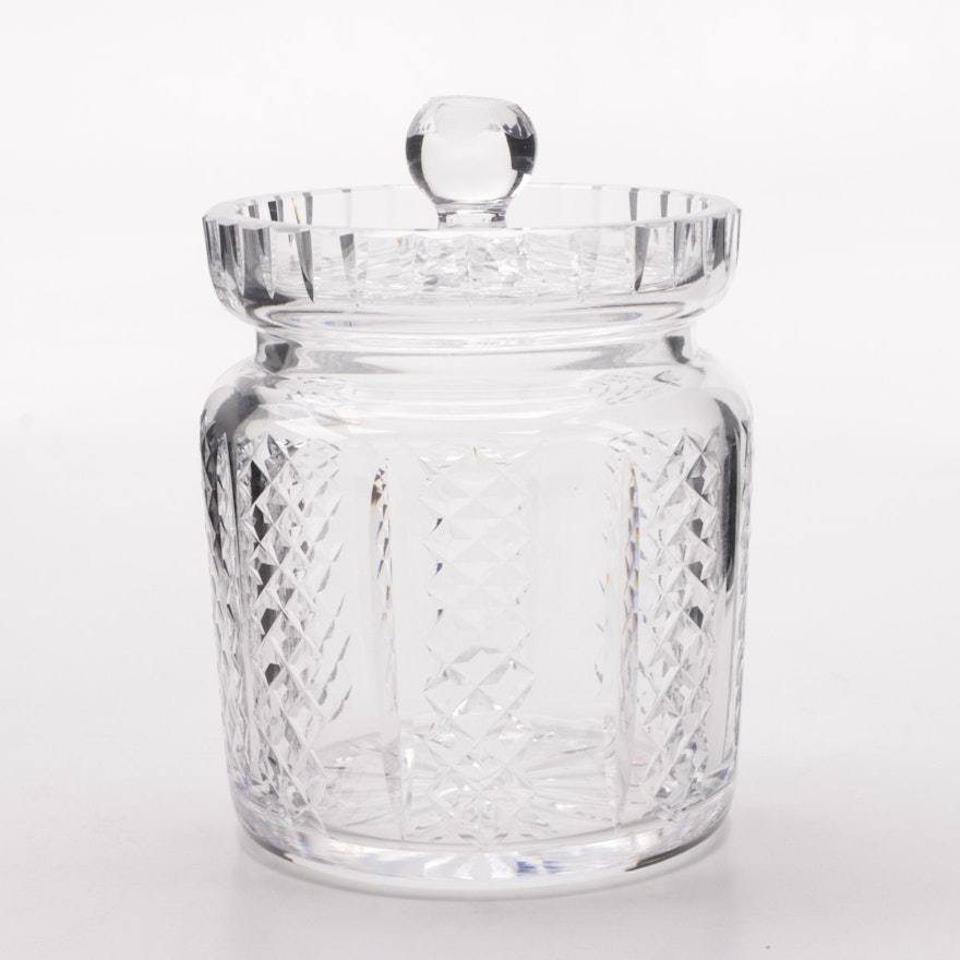 Waterford Crystal "Hibernia" Biscuit Jar