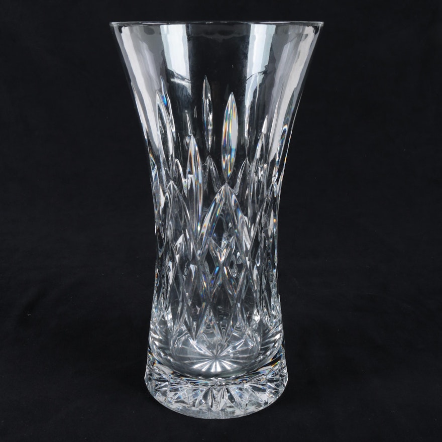 Rogaska Lead Crystal Trumpet Vase