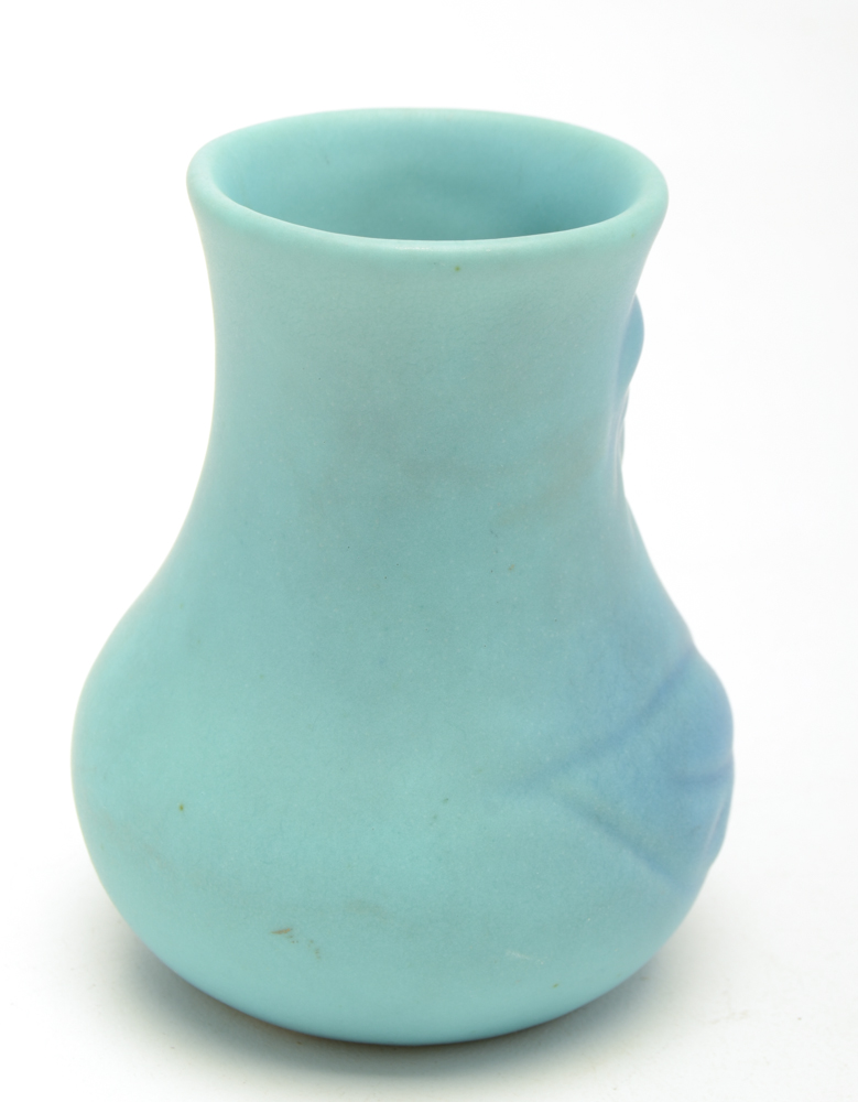 Vintage Van Briggle Turquoise Bud Vase