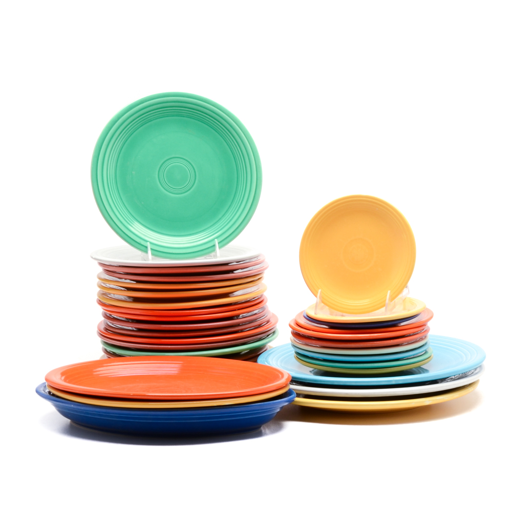 Collection of Vintage "Fiesta" Dinnerware