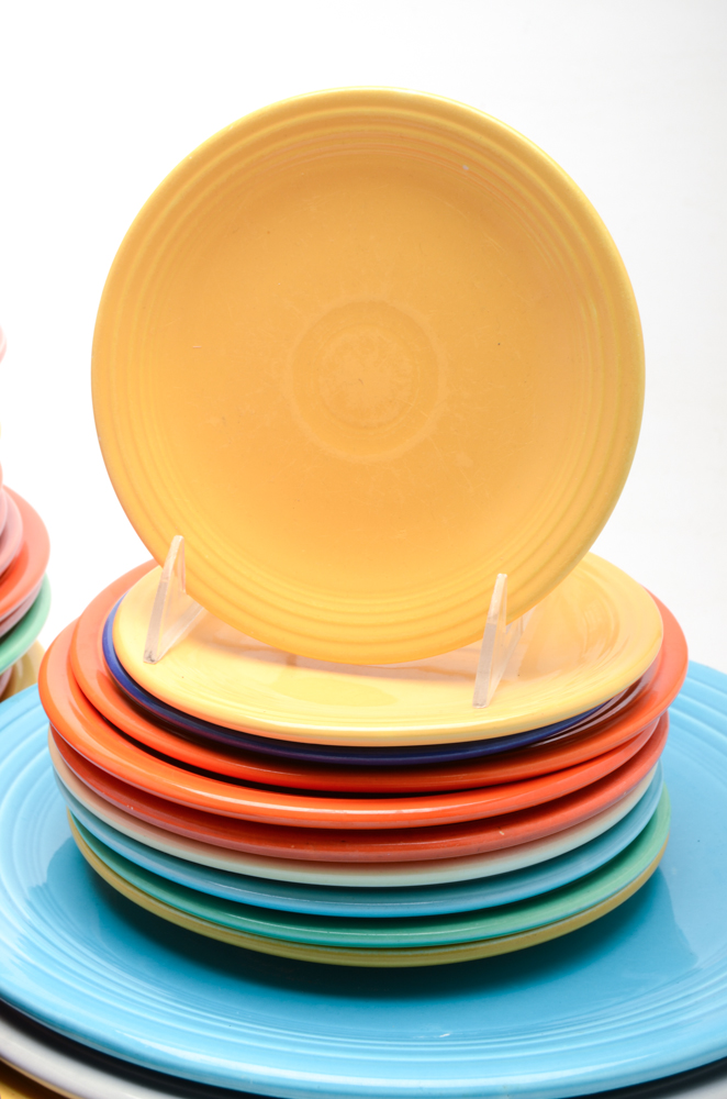Collection of Vintage "Fiesta" Dinnerware