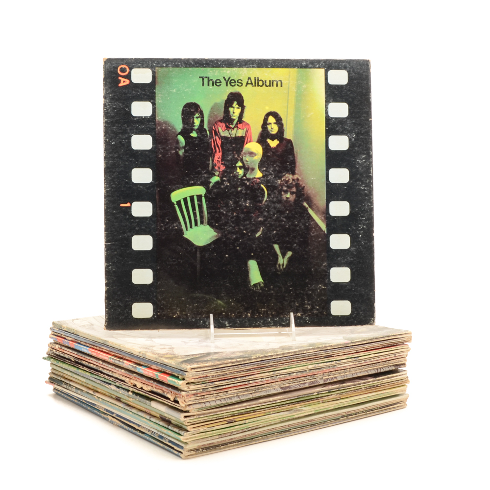 Genesis, Uriah Heep, Yes and Other Classic Rock LPs
