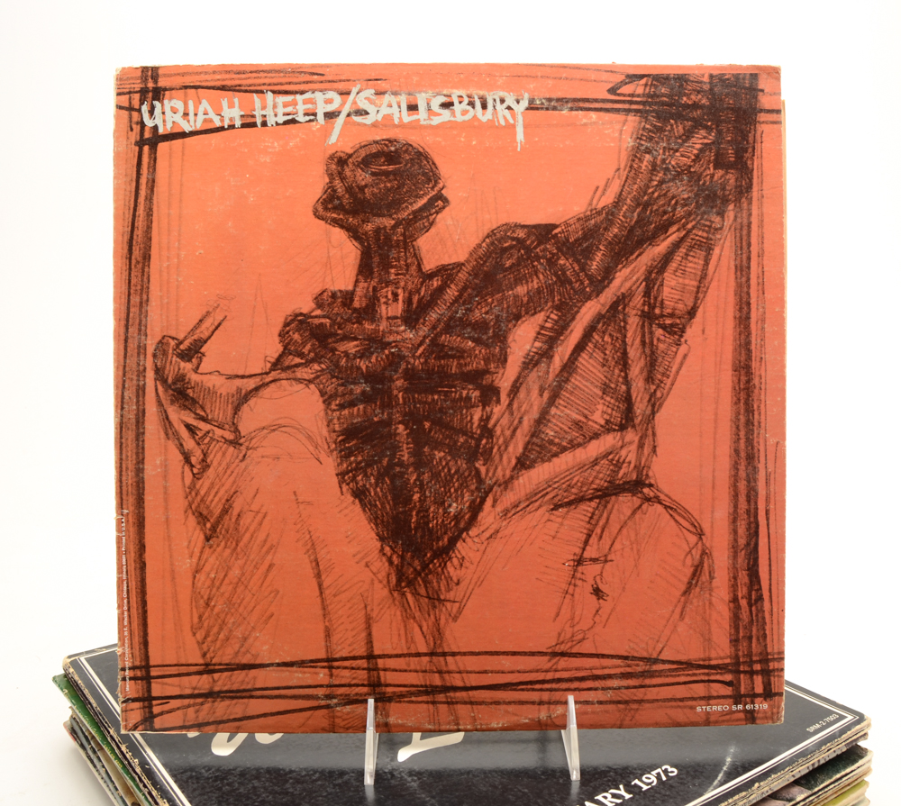 Genesis, Uriah Heep, Yes and Other Classic Rock LPs