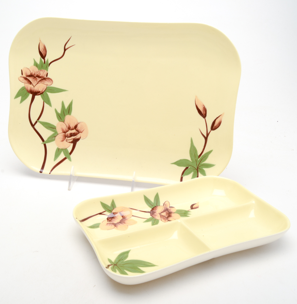 Weil Ware "Rose Yellow" Dinnerware