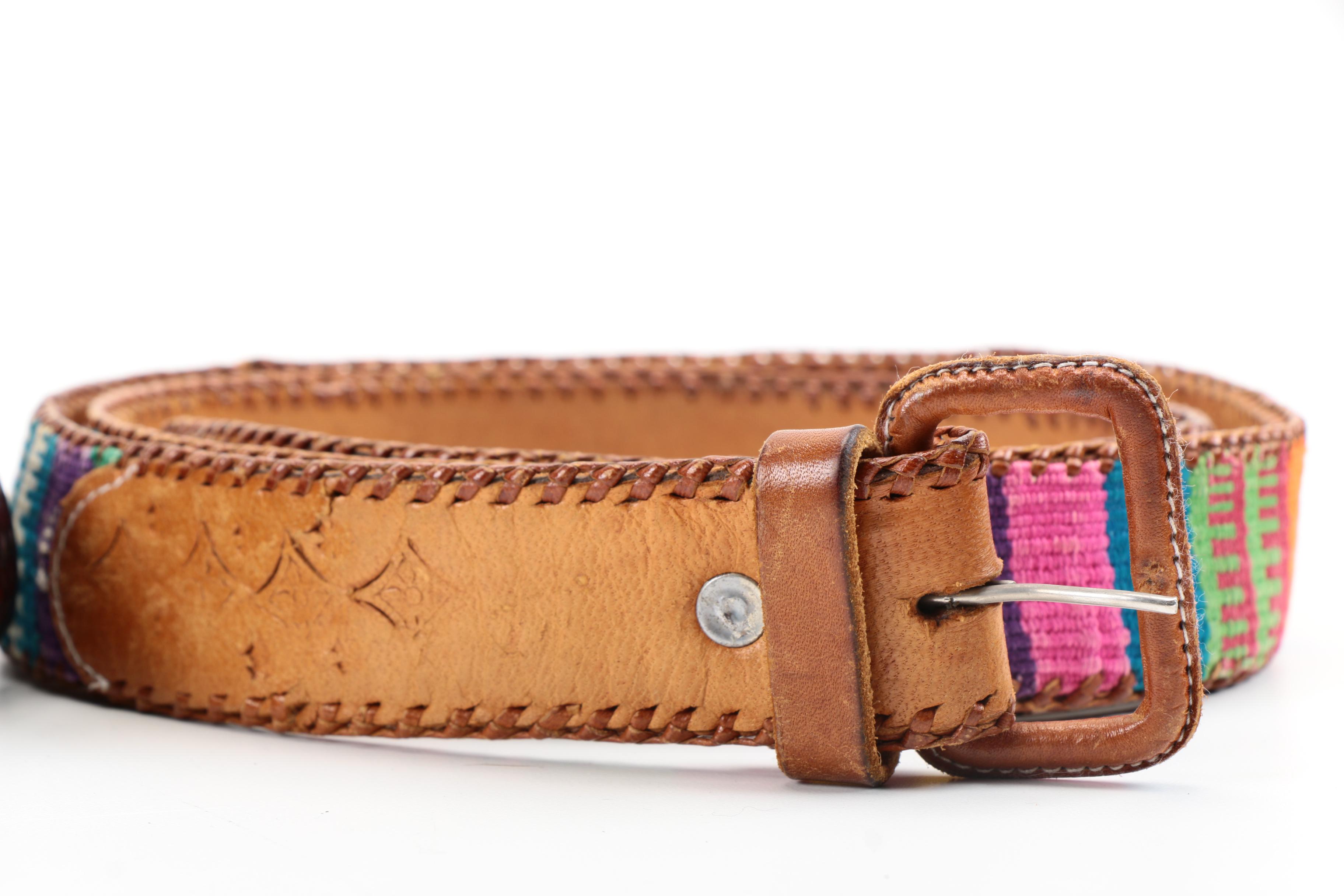 Men's Belts Including Brighton and Jos. A. Bank