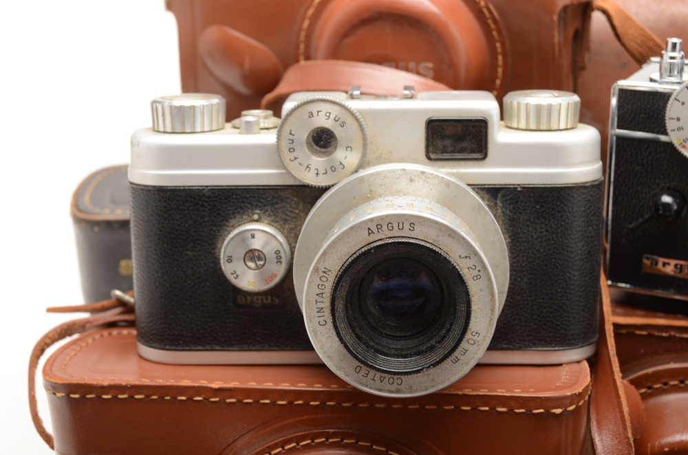 Vintage Argus 35mm Cameras and More