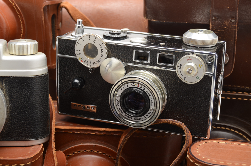 Vintage Argus 35mm Cameras and More