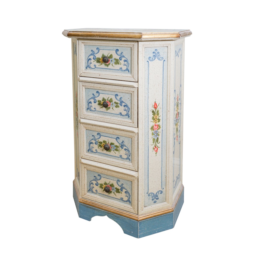 Vintage Italian Painted Chest of Drawers