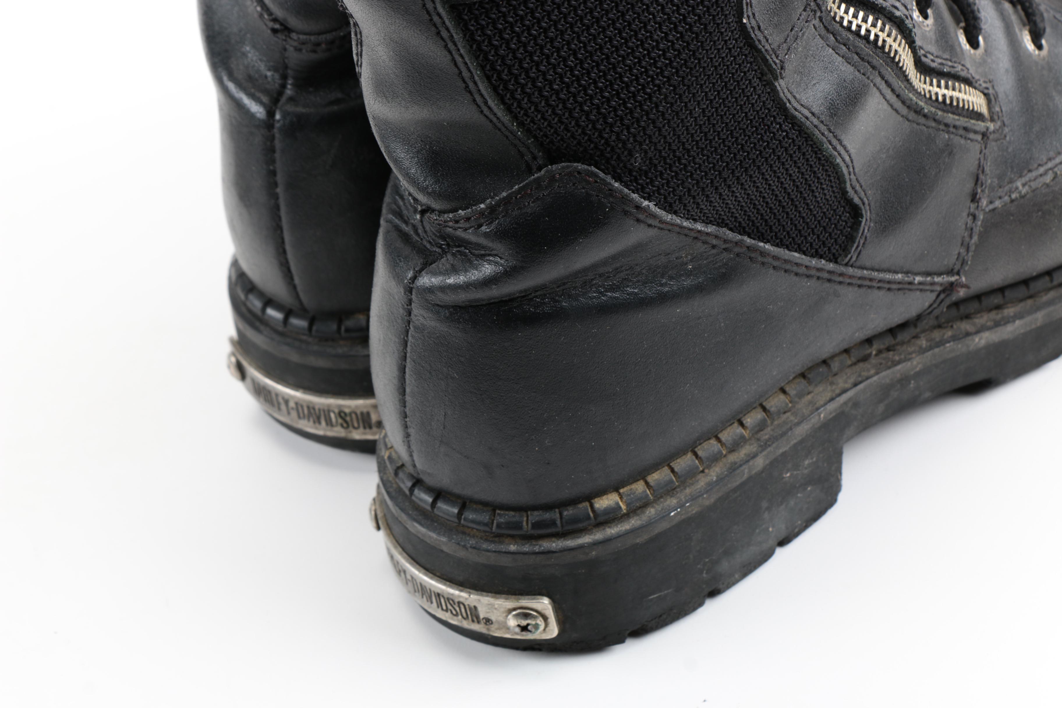 Men's Harley-Davidson Black Leather Boots
