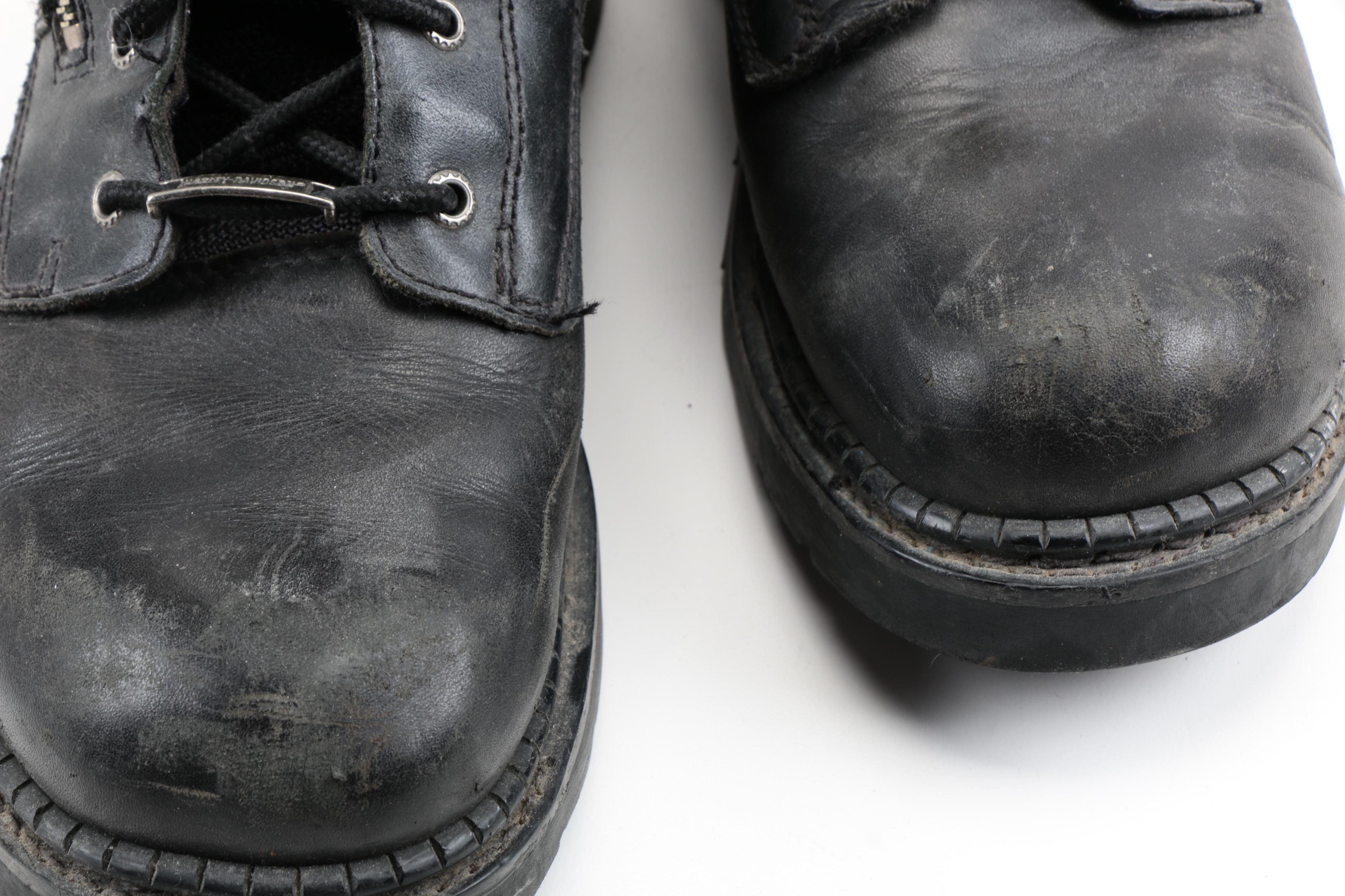 Men's Harley-Davidson Black Leather Boots