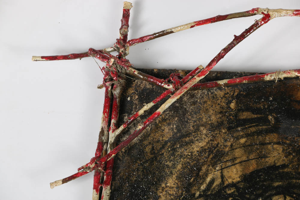 Frank Kowing Mixed Media Sculpture "Jeff and His Psyche"