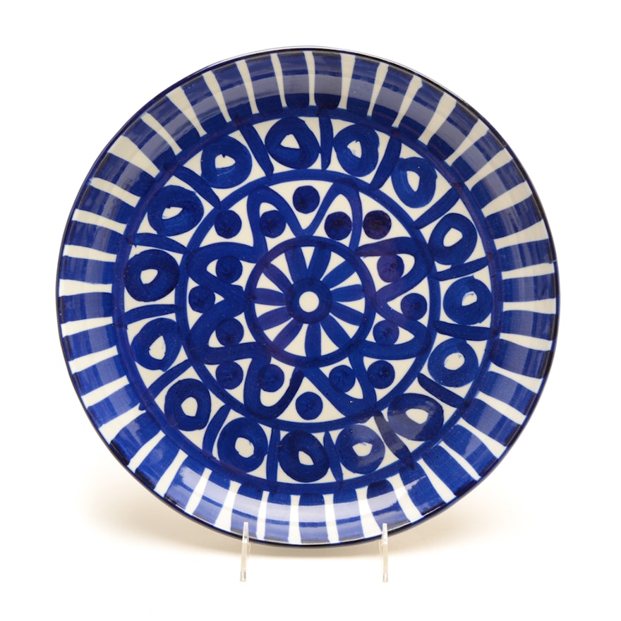 Dansk "Arabesque" Deep Round Platter