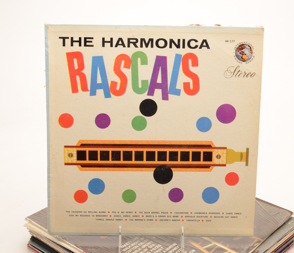 Ravi Shankar, Jonah Jones, Harmonica Rascals and Other Vintage LPs