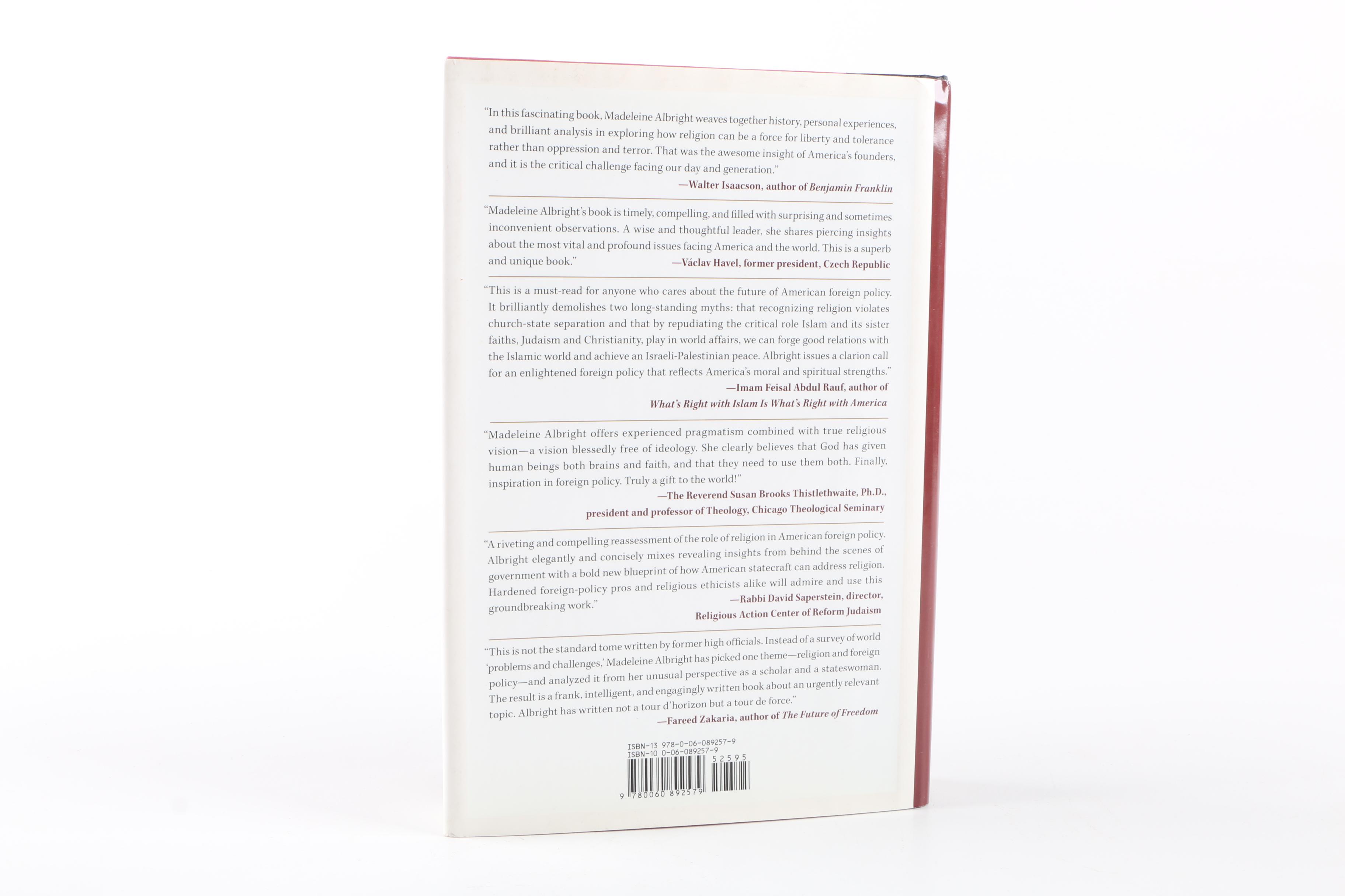 2006 Signed First Edition "The Mighty and the Almighty" by Madeleine Albright