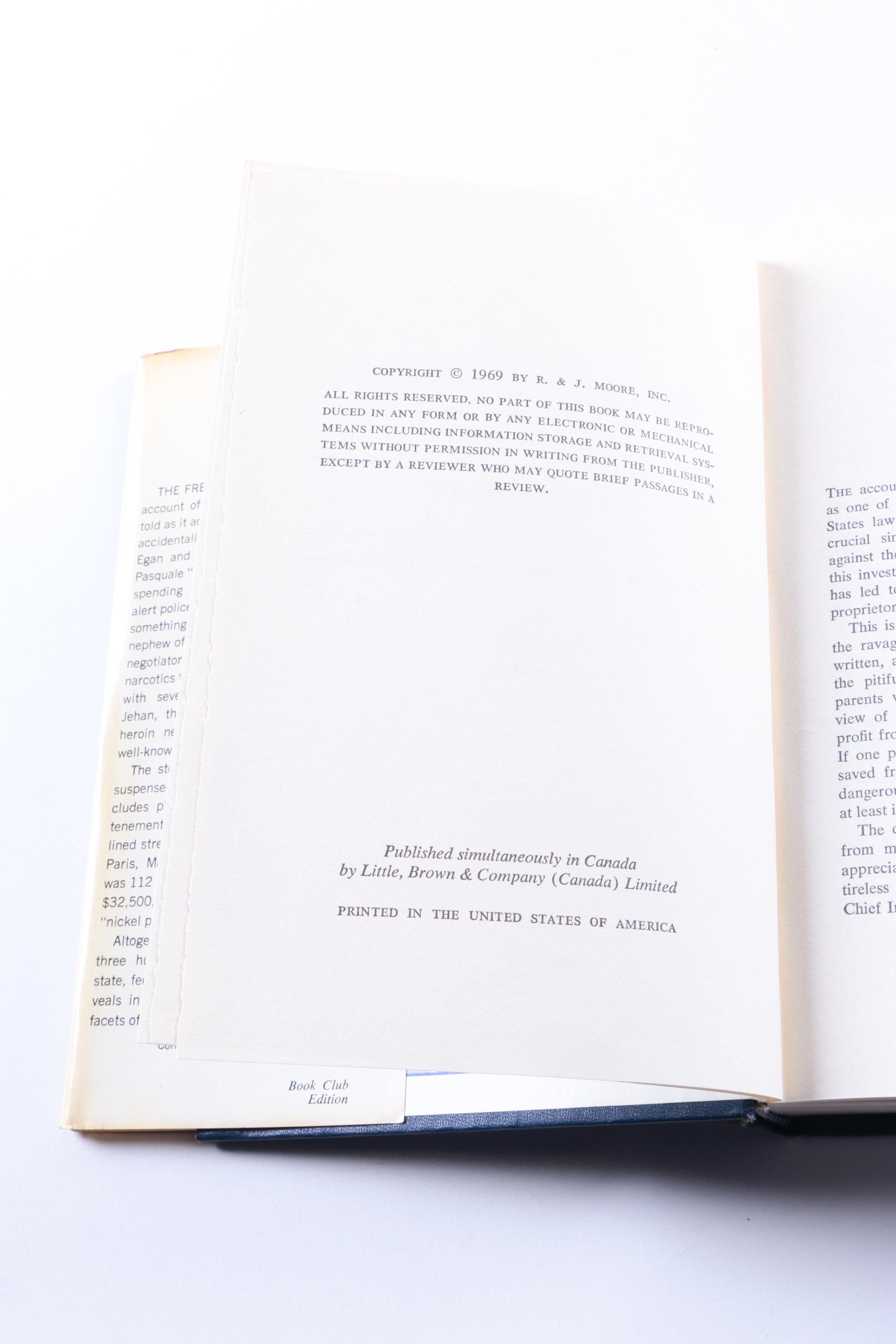 1969 "The French Connection" by Robin Moore