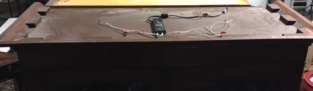 Vintage Hepplewhite Style Mahogany Display Cabinet