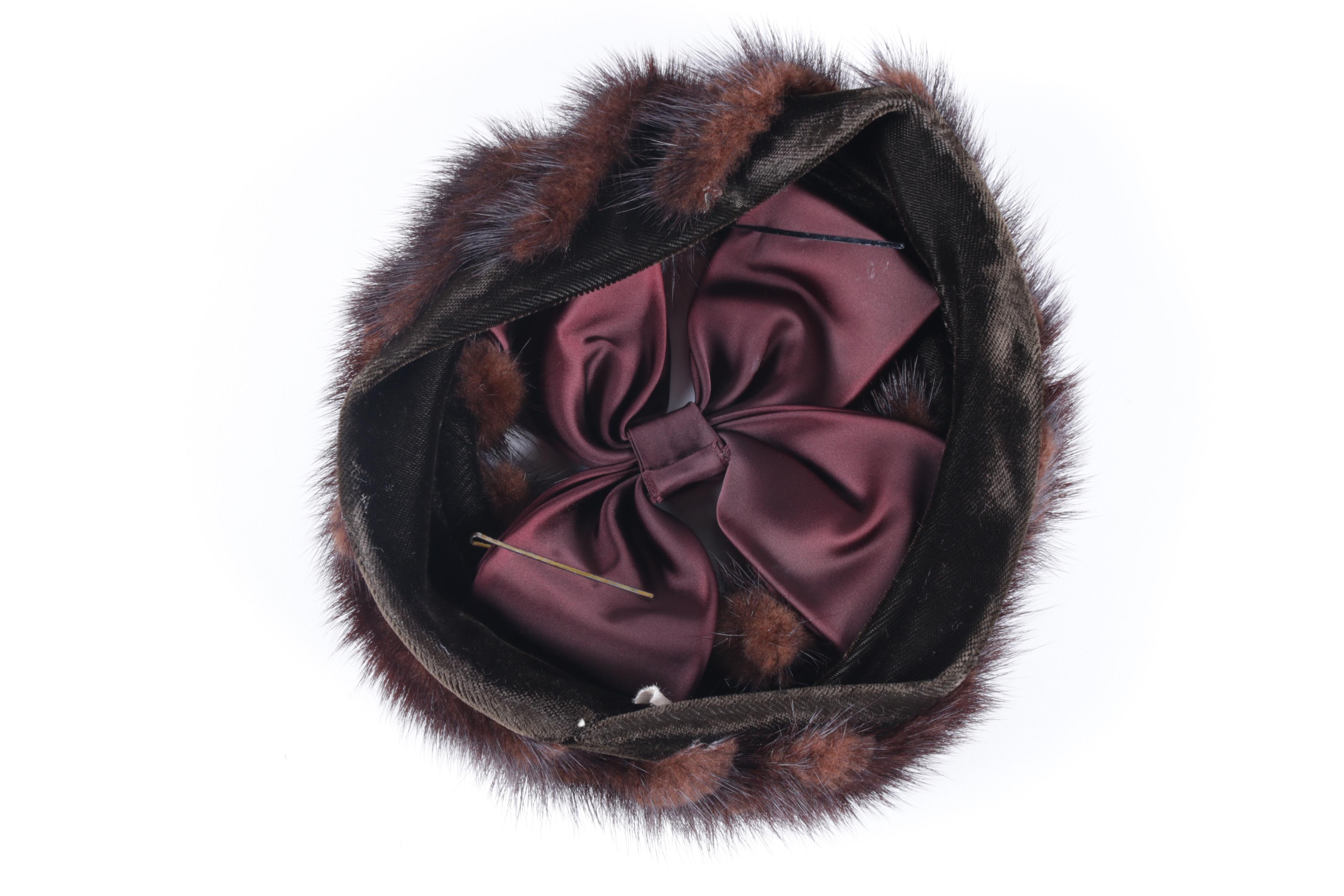 Women's Mink and Persian Lamb Hats