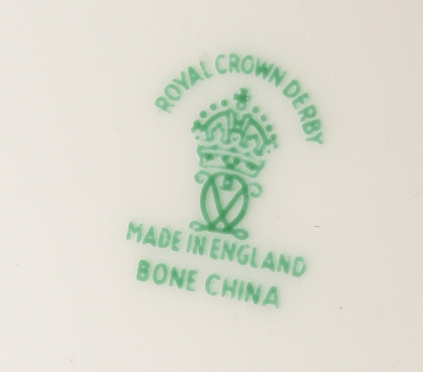 Royal Crown Derby "Heraldic Gold" China Service For Twelve