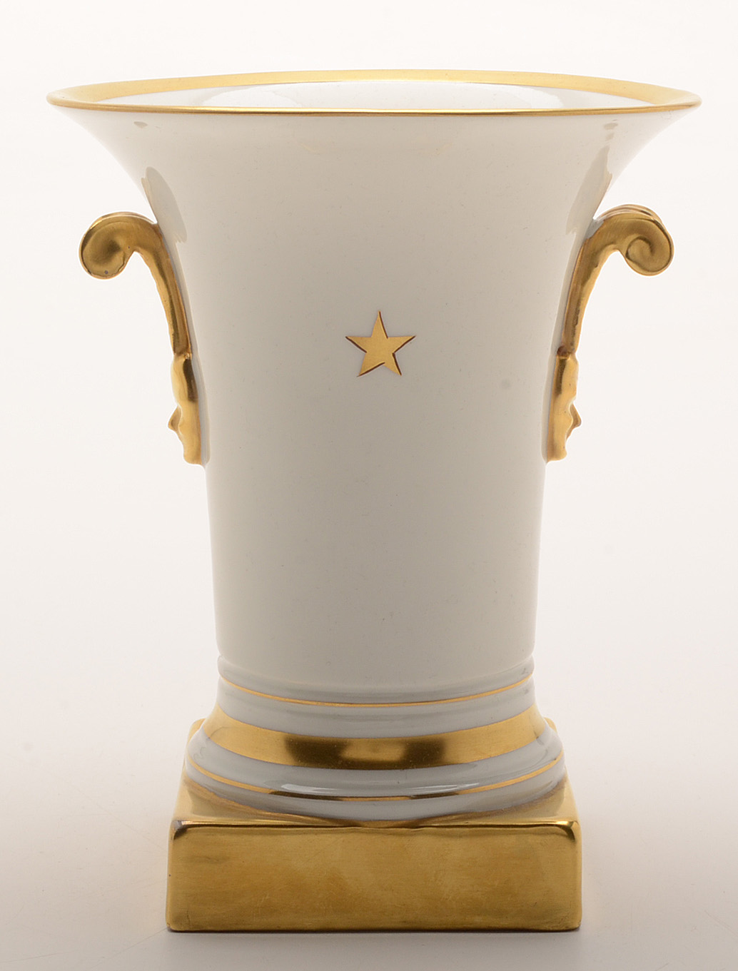 Porcelain Pedestal Vase by Vista Alegre