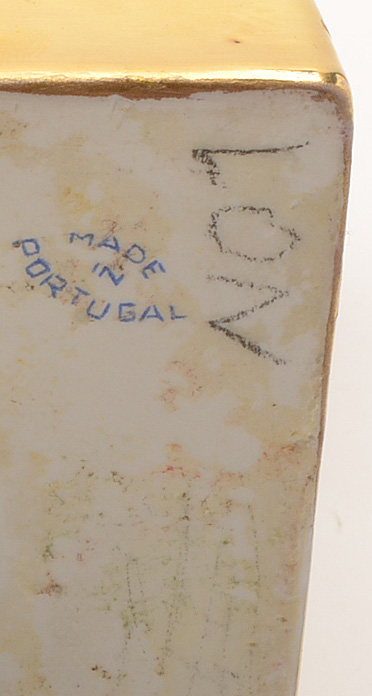 Porcelain Pedestal Vase by Vista Alegre