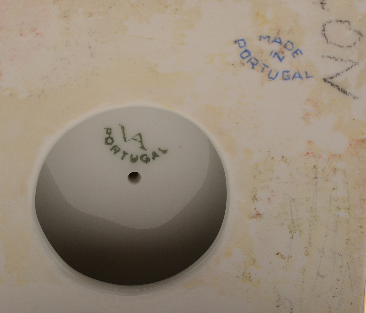 Porcelain Pedestal Vase by Vista Alegre