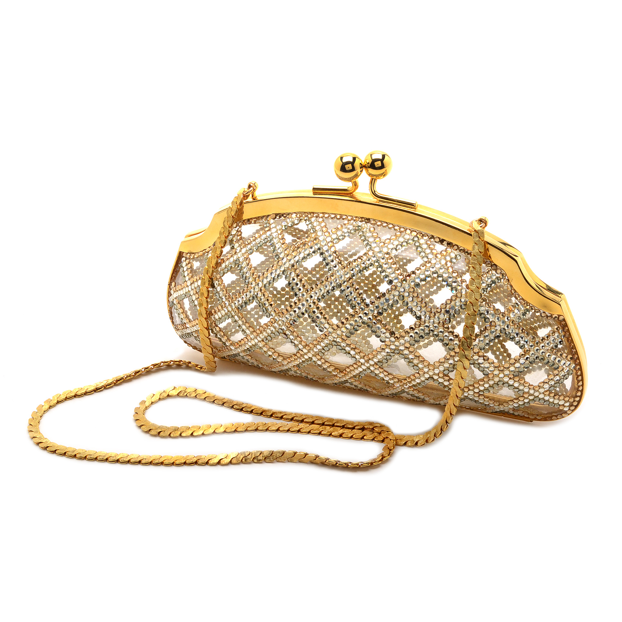 Vintage Judith Leiber Crystal Embellished Bag