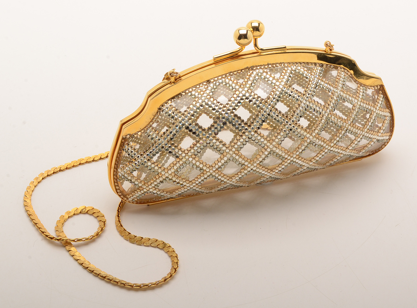 Vintage Judith Leiber Crystal Embellished Bag