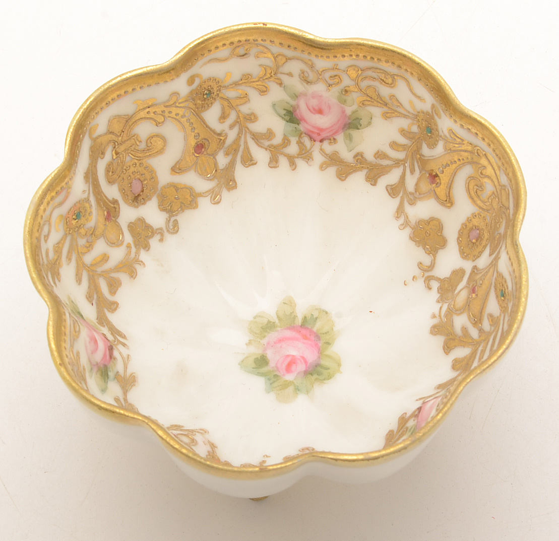 Antique Noritake Nippon Bowl and Cups