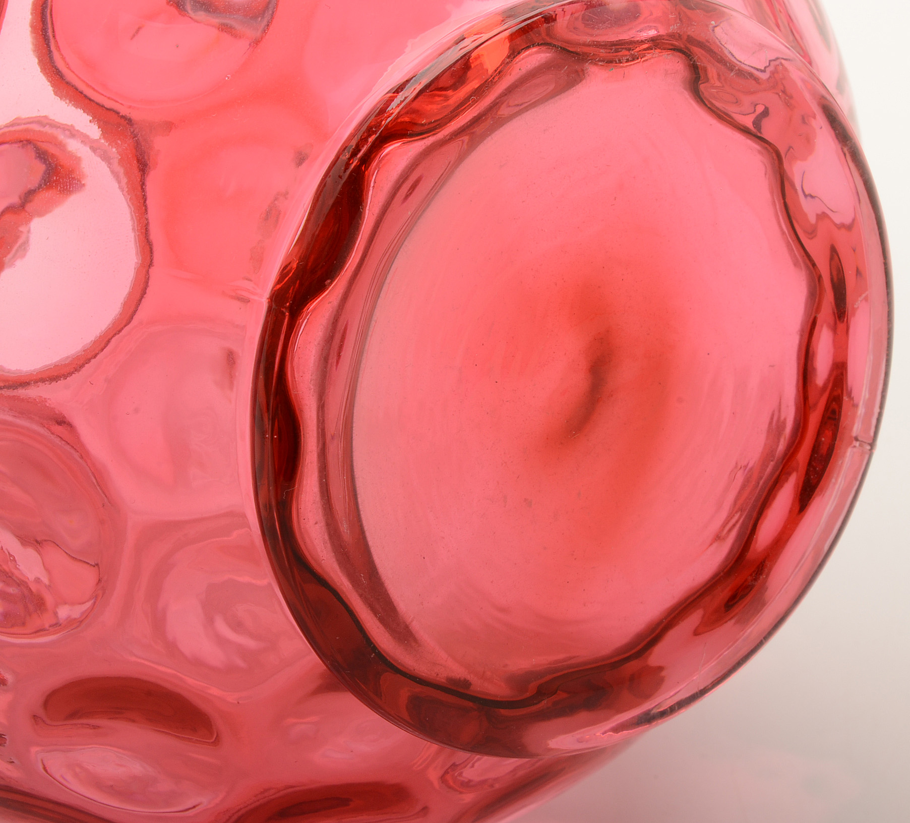 Fenton-style Glass Pitcher