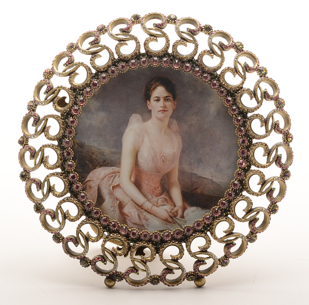 Jay Strongwater Decorative Picture Frames and Trinket Box