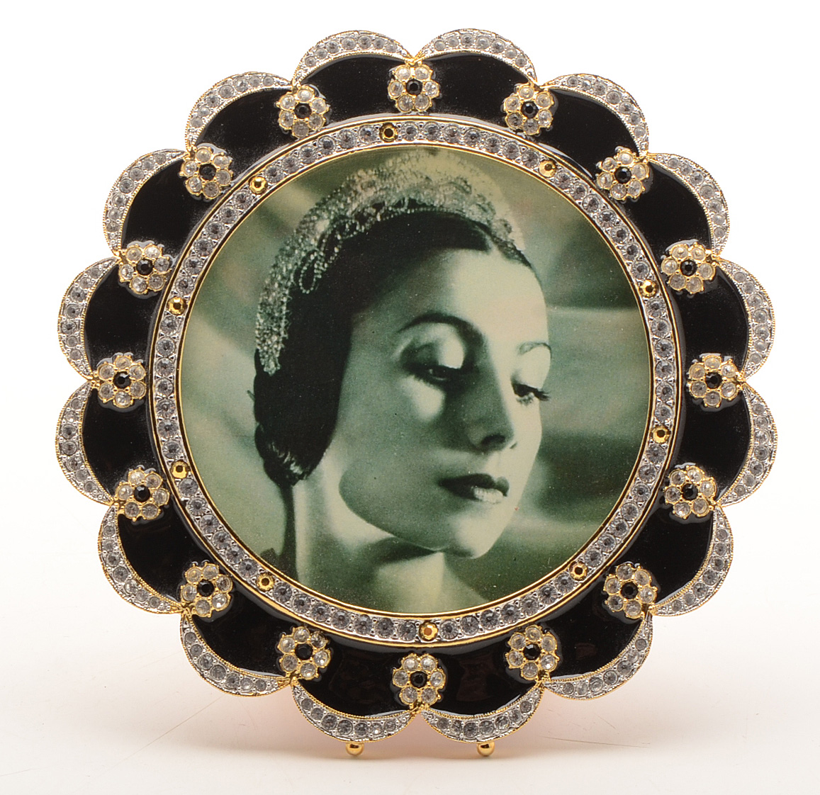 Jay Strongwater Decorative Picture Frames and Trinket Box