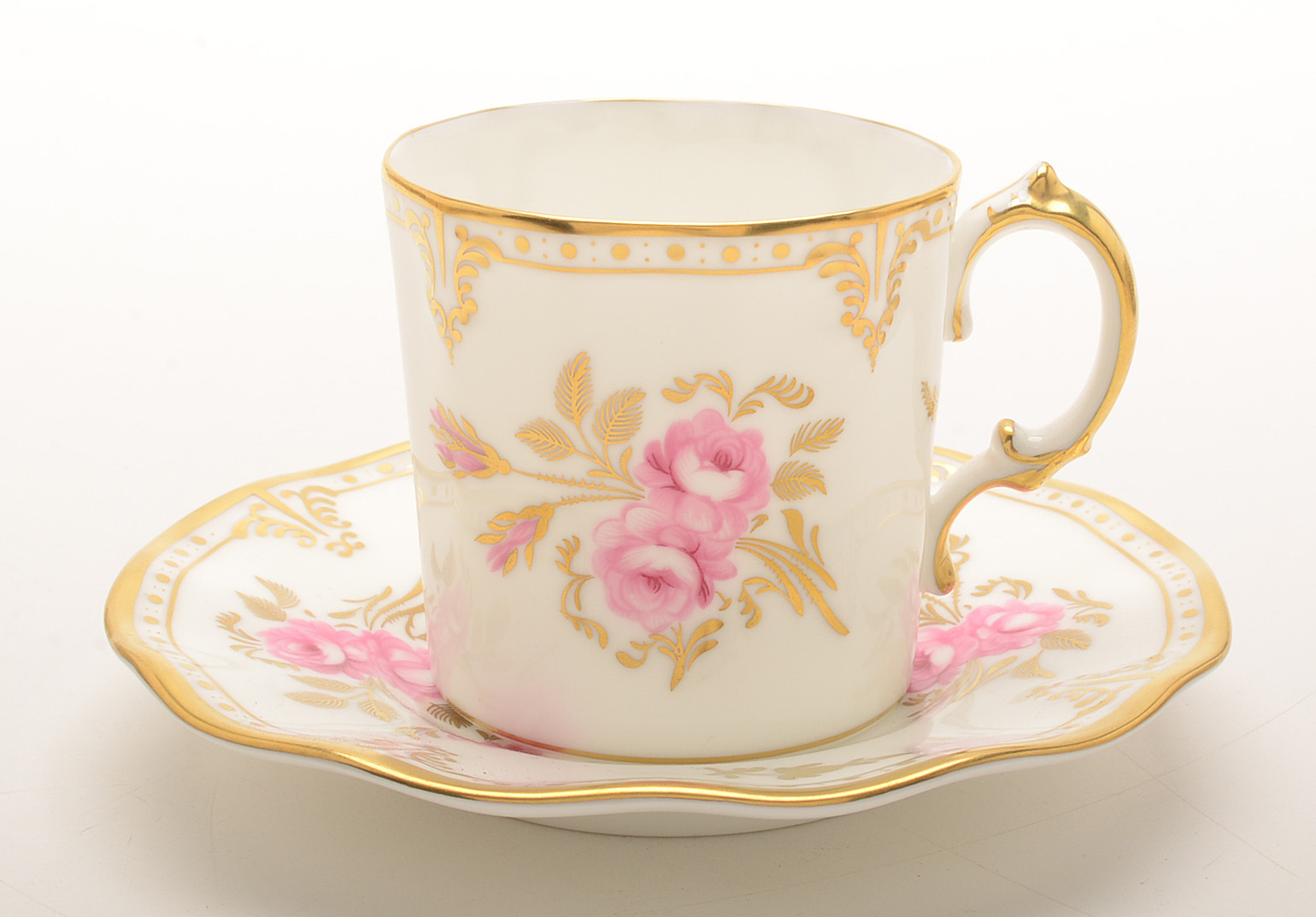 Royal Crown Derby "Royal Pinxton Roses" Bone China Service for Twelve