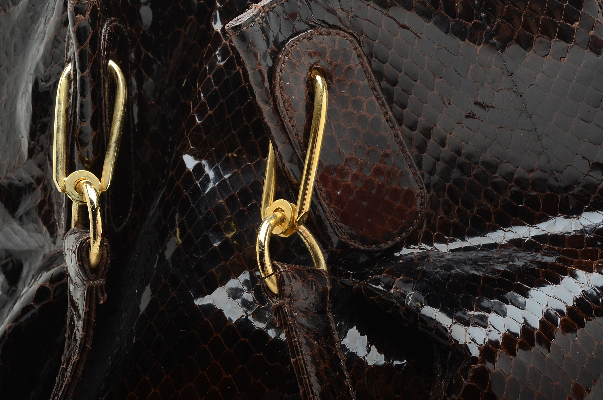 Vintage Exotic Skin Handbags and Wallets