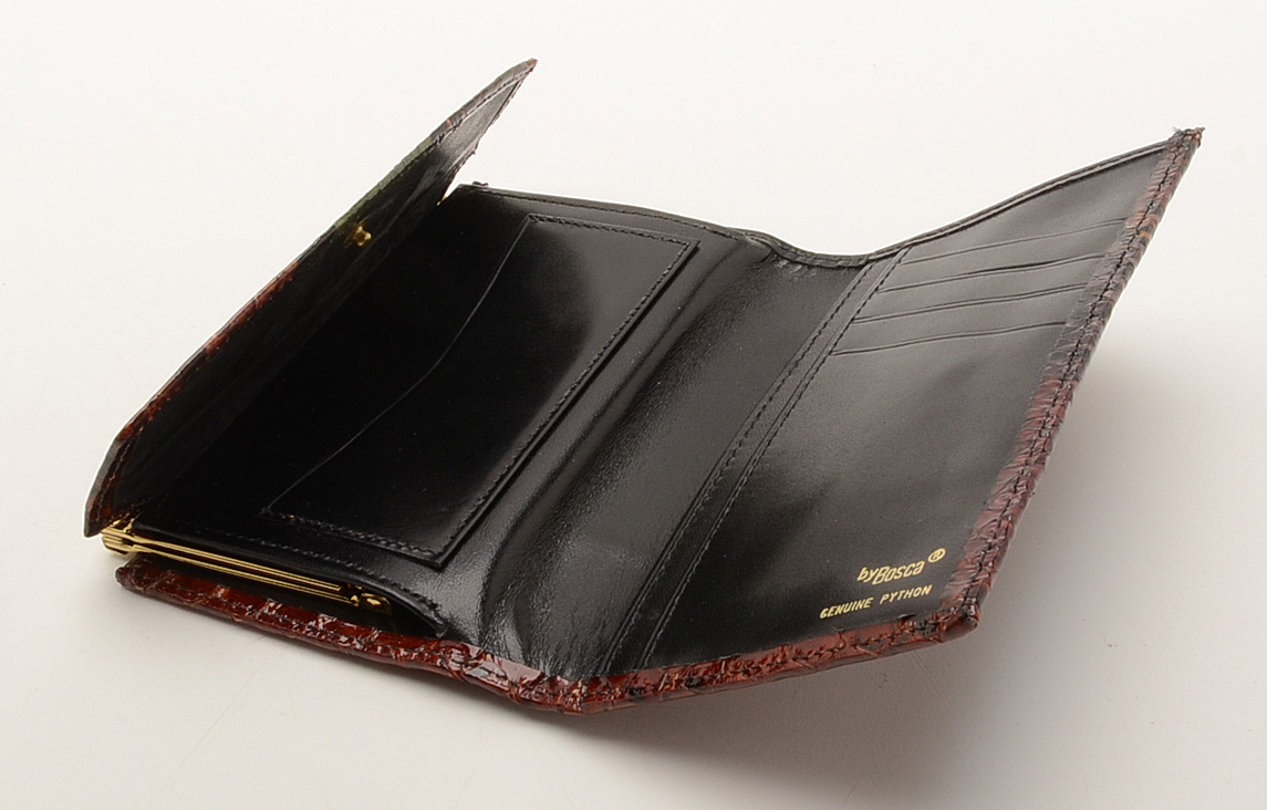 Vintage Exotic Skin Handbags and Wallets