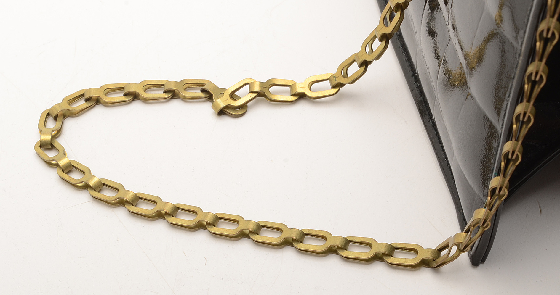 Vintage Black Alligator-Pattern Leather Handbags