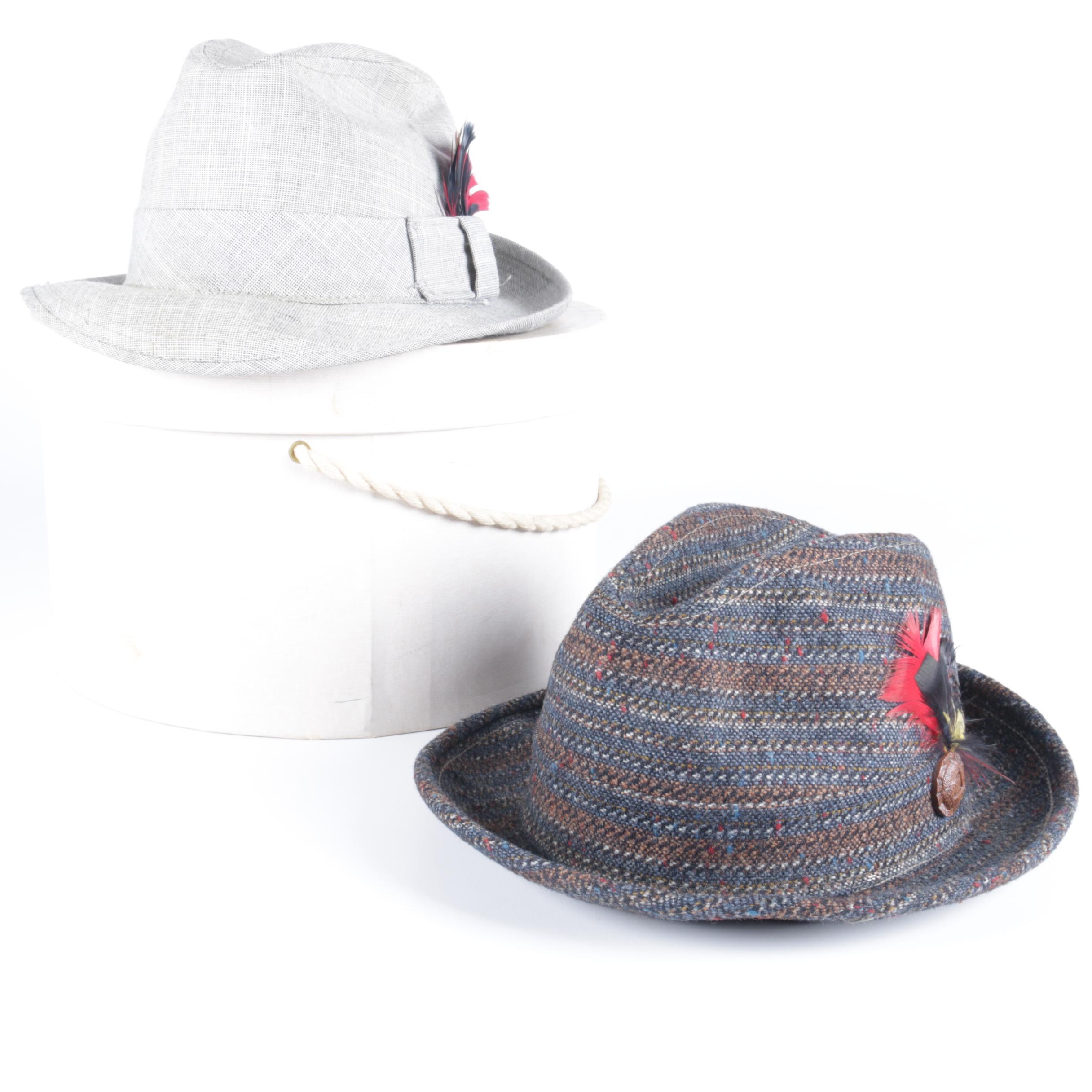 Men's Fedoras Including Conway